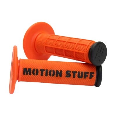 MOTION STUFF Motokrosové rukoväte Oranžovo/čierne