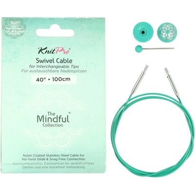KnitPro Mindful otočné lanko 100cm