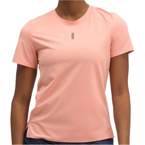 HOKA Дамска тениска HOKA Women's Everyrun Short Sleeve Running shirt - Sunstone (916-7437-0412)