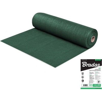 Bradas Stínící tkanina 55 % 60 g/m² 1,5 x 25 m zelená