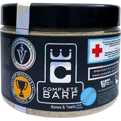 Complete BARF Kosti a zuby pro malá plemena 450 g
