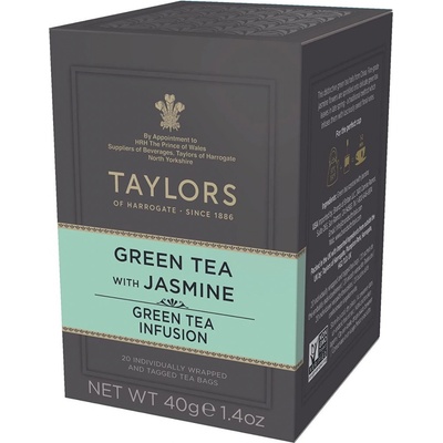 Taylors of Harrogate zelený čaj jasmínový 20 sáčků