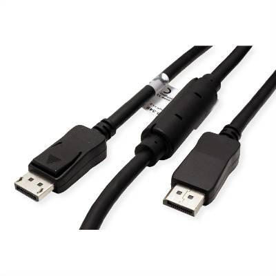 VALUE 14.99. 3496 : : DisplayPort Active кабел, v1.2, активен, M-M, 20.0 м (14.99.3496)