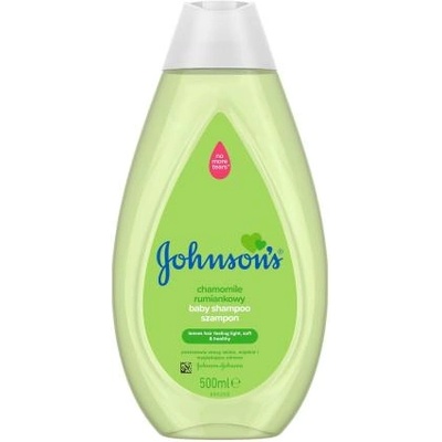 Johnson's Baby Shampoo Chamomile 500 ml нежен шампоан с лайка