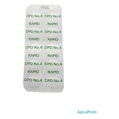 Chemoform DPD 4 Rapid O2 testovací tablety 10 ks