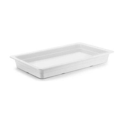 Jídlonosiče Gastronádoba PORELIN 1/1 65 mm bílá barva