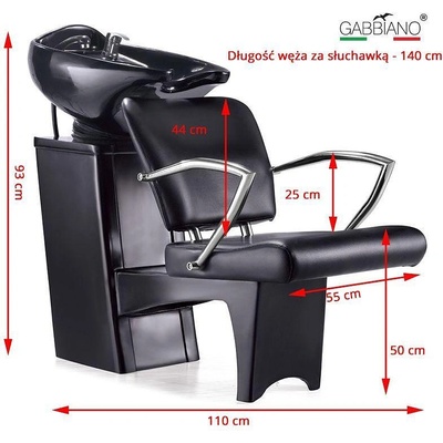 Gabbiano Измивна фризьорска колона Gabbiano Q-2278 (107644)