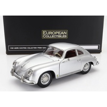 Carrera Sun-star Porsche 356a 1500 Gs Gt Coupe 1957 Silver 1:18