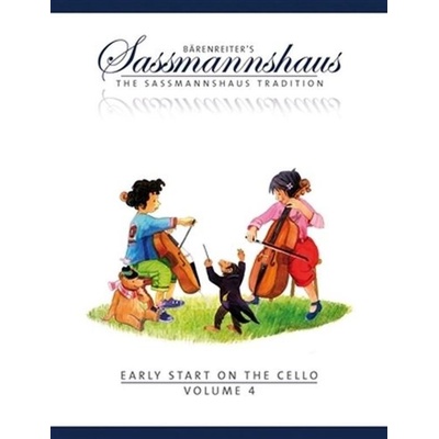 Škola hry na violoncello The Sassmannshaus Tradition sešit 4