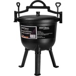 Kraft & Dele Чугунен ловджийски котел 8l с триножник 68292 (KD4186)
