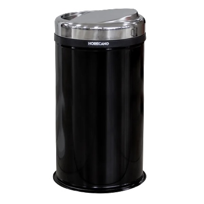 HORECANO HORECANO-Кош за отпадъци с люлеещ капак 45L ЧЕРЕН Ø31xh57cm (4513.0000S. 102.45) (016223)
