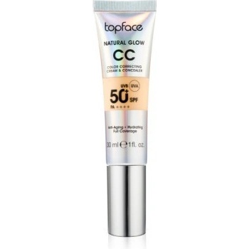 Topface CC krém s SPF50 Natural Glow 03 Warm Linen 30 ml