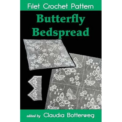 Butterfly Bedspread Filet Crochet Pattern: Complete Instructions and Chart