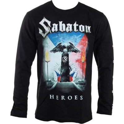 Tričko metal CARTON Sabaton Heroes Czech republic černá