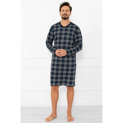 Italian Fashion noční košile Andreas bavlna tmavě modrá