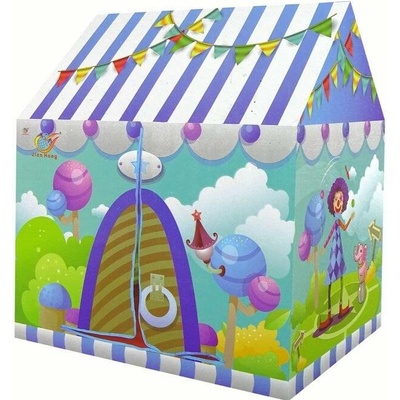 LEAN Toys 15248 Dětský stan Veselý cirkus