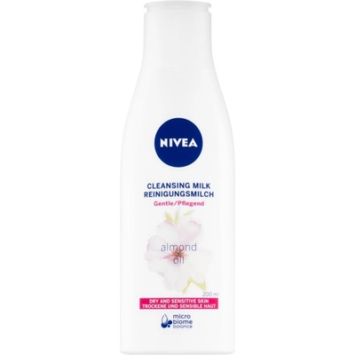 Nivea Almond Oil почистващо мляко с бадемово масло 200ml
