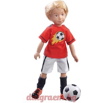 Image 1 of Kathe Kruse Кукла Kruselings 0126850 - Майкъл футболист (KR126850)