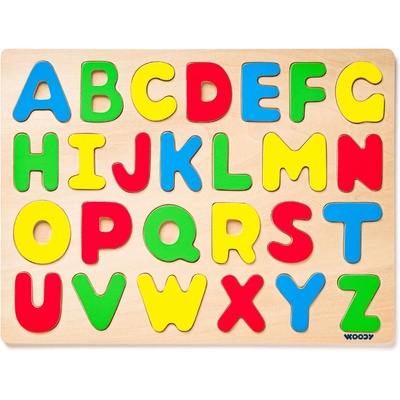 Woody Puzzle abeceda