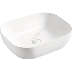 Comad UM-6254 SMILE 50 DP - Мивка за плот SMILE 50x40 см, керамика, бял гланц (CM0042)
