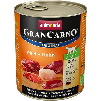 Animonda Gran Carno Original Adult Hovädzie a kura 800 g