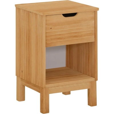 Støraa Нощно шкафче от масивен бор в естествен цвят Post - Støraa (5756312)