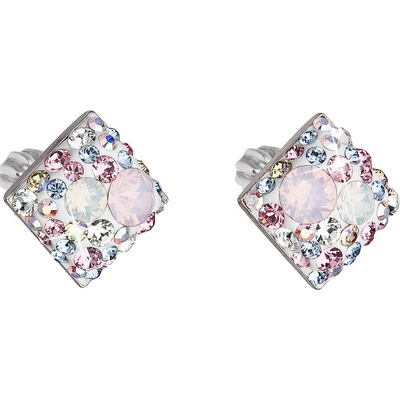 Pavona stříbrné šroubovací s krystaly Crystals from Swarovski Magic Rose 31169.3 Magic Rose