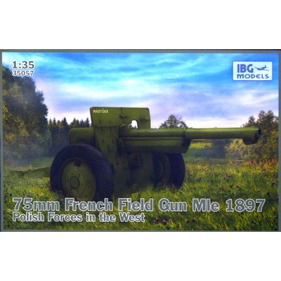 IBG Models 75mm French Field Gun Mle 1897 Polish Forces in the West 1:35