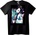 NOONEBRAND Тениска Пеперуда Шино - 7XL, Black