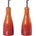 Le Creuset Дозатори за олио и оцет Le Creuset огненооранжеви 2 части (91001700090000)