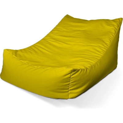 Sablio Sedací vak Lounge Žltá 80 x 95 x 50 cm