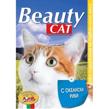 Beauty cat - ОКЕАНСКИ РИБИ, пълноценна храна за израснали котки, консерва, Австрия - 415 гр