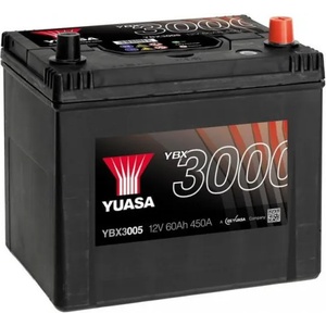 YUASA 3000 60Ah 500A right+ (YBX3005)