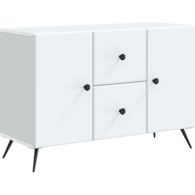 vidaXL Служебен шкаф Бяло 89 x 34, 5 x 60 см Инженерна дървесина (895575)