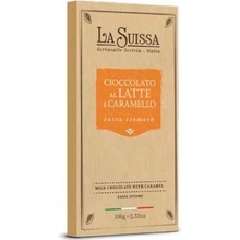 La Suissa Mléčná čokoláda s karamelovou náplní 100 g