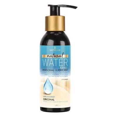 Sensuva Natural WATER-BASED PERSONAL LUBRICANT ORIGINAL UNFLAVORED 125 ml