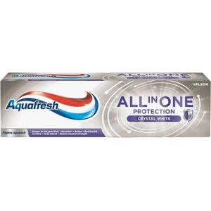 Aquafresh Паста за зъби All in One Protection Crystal White, 75 ml - ozone