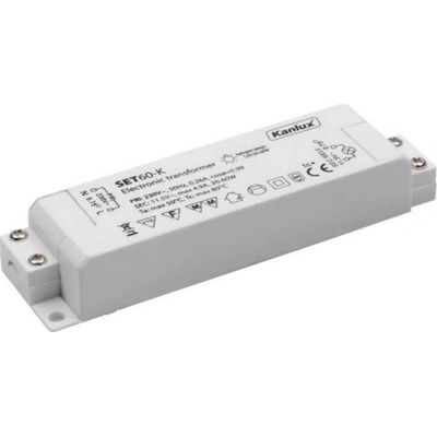 Elektronický transformátor Kanlux SET60-K 230/12VAC 20-60W 01425 – Zboží Mobilmania