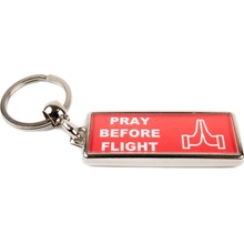 Přívěsek na klíče LeteckeDoplnky Pray Before Flight