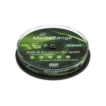 MediaRange DVD-R 4.7Gb 16X 10 бр.