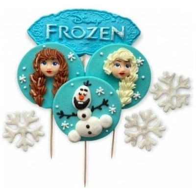 Cukrová figurka Frozen zápich do dortu