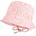 maximo Шапка maximo Baby's Hat with Tie + Muslin Lining Hat - Muschelrosa / Blümchen - размер 41 cm (904-6331-0612)
