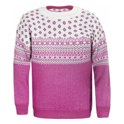 Kama dětský Merino svetr 1018 růžová