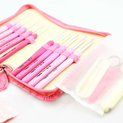 Tulip Etimo Rose - sada háčků vel. 2 - 6, růžová