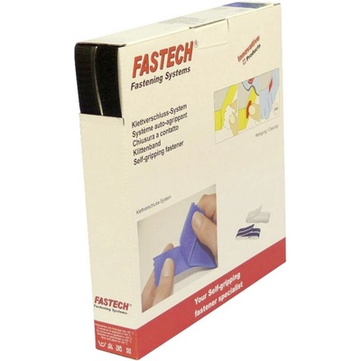 FASTECH® B20-STD-HL999925 pásek se suchým zipem, k našití, háčková a flaušová část, (d x š) 25 m x 20 mm, černá, 25 m