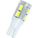  Лед крушки за 24v тип t10 5w с 10 диода тип 5630 - подходящи за дневни светлини (t1010smd24v)