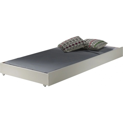 Vipack Bílá borovicová zásuvka k posteli Pino 195 x 90 cm – Zboží Dáma