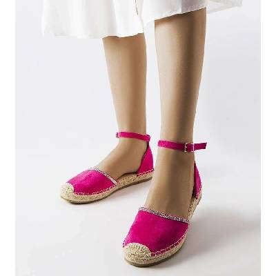 Gemre Pink Licia espadrilles krémová fuchsiová