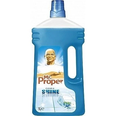 Mr. Proper Clean & Shine Universal univerzální čistič podlah Ocean 1 l – Zbozi.Blesk.cz