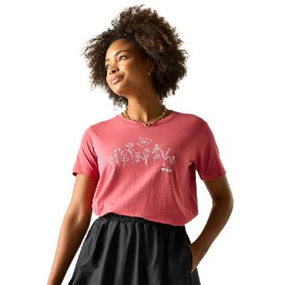 Тениска Regatta Filandra IX short sleeve T-shirt - Pink (Slate Rose Floral Meadow)